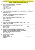 AETNA Certification 2026 with all Correct & 100&percnt; Verified Answers &vert;Actual Complete Exam &vert;Already Graded A&plus;
