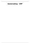 samenvatting erp derde jaar KMO