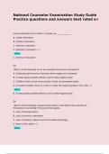 National Counselor Examination Study Guide Practice questions and answers best rated a&plus;   Using motivation from 'within' is known as &lowbar;&lowbar;&lowbar;&lowbar;&lowbar;&lowbar;&lowbar;&lowbar;&lowbar;&lowbar;&lowbar;&lowbar;&lowbar;&lowbar; A&period; Inside motivation B&period; Interior motivation C&period; Intrinsic motivation D&period; Idealistic motivation 