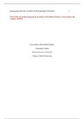 WGU C946 Curriculum Proposal&colon; De-escalation of Psychiatric Patients &vert; Latest Update with complete solutions&period;