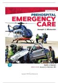 TEST BANK FOR Prehospital Emergency Care 12th Edition by Joseph Mistovich&comma; Keith Karren&comma; Brent Hafen ISBN&colon; 978-0138223861 COMPLETE GUIDE ALL CHAPTERS COVERED 100&percnt; VERIFIED A&plus; GRADE ASSURED&excl;&excl;&excl;&excl;NEW LATEST UPDATE&excl;&excl;&excl;&excl;&excl;