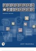 Personal finance 7th edition Evergreen Release 2025 &vert; Solutions Manual 
