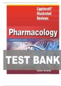TEST BANK FOR Lippincott Illustrated Reviews&colon; Pharmacology Eighth&comma; North American Edition by Karen Whalen ISBN&colon; 978-1975170554 COMPLETE GUIDE ALL CHAPTERS COVERED 100&percnt; VERIFIED A&plus; GRADE ASSURED&excl;&excl;&excl;&excl;NEW LATEST UPDATE&excl;&excl;&excl;&excl;&excl;