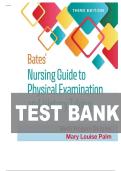 TEST BANK FOR Bates' Nursing Guide to Physical Examination and History Taking&comma; Third&comma; North American Edition by Beth Hogan-Quigley&comma; ISBN&colon; ISBN&colon;978-1975161095&comma; COMPLETE GUIDE ALL CHAPTERS COVERED 100&percnt; VERIFIED A&plus; GRADE ASSURED&excl;&excl;&excl;&excl;&excl;NEW LATEST UPDATE&excl;