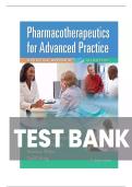 TEST BANK FOR Pharmacotherapeutics for Advanced Practice&colon; A Practical Approach Fifth Edition by Virginia Poole Arcangelo ISBN&colon; 978-1975160593 COMPLETE GUIDE ALL CHAPTERS COVERED 100&percnt; VERIFIED A&plus; GRADE ASSURED&excl;&excl;&excl;&excl;&excl;NEW LATEST UPDATE&excl;&excl;&excl;&excl;&excl;