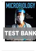 TEST BANK FOR Microbiology&colon; The Human Experience Second Edition by John W&period; Foster&comma; Zarrintaj Aliabadi&comma; Joan L&period; Slonczewski ISBN&colon; 978-0393533248 COMPLETE GUIDE ALL CHAPTERS COVERED 100&percnt; VERIFIED A&plus; GRADE ASSURED&excl;&excl;&excl;&excl;NEW LATEST UPDATE&excl;&excl;&excl;&excl;&excl;
