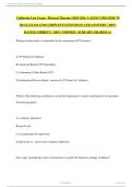 California Law Exam for Physical Therapy 2025&ndash;2026 &vert; 70 Real Exam Questions & Answers&comma; 100&percnt; Verified&comma; Graded A