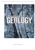 TEST BANK FOR Essentials of Geology 13th Edition by Frederick Lutgens&comma; Edward Tarbuck&comma; Dennis Tasa ISBN&colon; 978-0134446622 COMPLETE GUIDE ALL CHAPTERS COVERED 100&percnt; VERIFIED A&plus; GRADE ASSURED&excl;&excl;&excl;&excl;&excl;NEW LATEST UPDATE&excl;&excl;&excl;&excl;&excl;