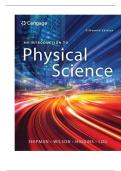 SOLUTION MANUAL FOR An Introduction to Physical Science 15th Edition by James Shipman&comma; Jerry Wilson&comma; Charles Higgins ISBN&colon; 978-1337616416 COMPLETE GUIDE ALL CHAPTERS COVERED 100&percnt; VERIFIED A&plus; GRADE ASSURED&excl;&excl;&excl;&excl;NEW LATEST UPDATE&excl;&excl;&excl;&excl;&excl;