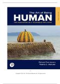 TEST BANK FOR The Art of Being Human&colon; The Humanities as a Technique for Living 12th edition by Richard Paul Janaro&comma; Thelma Altshuler COMPLETE GUIDE ALL CHAPTERS COVERED 100&percnt; VERIFIED A&plus; GRADE ASSURED&excl;&excl;&excl;&excl;NEW LATEST UPDATE&excl;&excl;&excl;&excl;&excl;