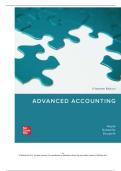 SOLUTION MANUAL FOR Advanced Accounting 15th Edition by Joe Ben Hoyle&comma; Thomas Schaefer&comma; Timothy Doupnik ISBN&colon; 978-1264798483 COMPLETE GUIDE ALL CHAPTERS COVERED 100&percnt; VERIFIED A&plus; GRADE ASSURED&excl;&excl;&excl;&excl;&excl;NEW LATEST UPDATE&excl;&excl;&excl;&excl;&excl;