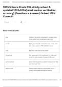 5905 Science Praxis EXAM fully solved & updated 2025-2026&lpar;latest version verified for accuracy&rpar; &lpar;Questions &plus; Answers&rpar; Solved 100- Correct&excl;&excl; Flashcards &lowbar; Quizlet&period;pdf
