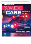 TEST BANK FOR Paramedic Care&colon; Principles & Practice&comma; Volume 4 5th Edition by Bryan Bledsoe&comma; Robert Porter&comma; Richard Cherry ISBN&colon; 978-0134449746 COMPLETE GUIDE ALL CHAPTERS COVERED 100&percnt; A&plus; GRADE ASSURED&excl;&excl;&excl;&excl;NEW LATEST UPDATE&excl;&excl;&excl;&excl;