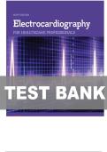 TEST BANK FOR Electrocardiography for Healthcare Professionals 6th edition By Kathryn Booth and Thomas O'Brien COMPLETE GUIDE ALL CHAPTERS COVERED 100&percnt; VERIFIED A&plus; GRADE ASSURED&excl;&excl;&excl;&excl;NEW LATEST UPDATE &excl;&excl;&excl;&excl;GUARANTEED PASS