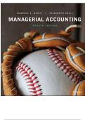 TEST BANK FOR Managerial Accounting 4th Edition by Charles E&period; Davis&comma; Elizabeth Davis ISBN&colon; 978-1119577669 COMPLETE GUIDE ALL CHAPTERS COVERED 100&percnt; VERIFIED A&plus; GRADE ASSURED&excl;&excl;&excl;&excl;NEW LATEST UPDATE&excl;&excl;&excl;GUARANTEED PASS&excl;&excl;&excl;&excl;