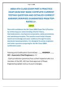 ABSA 4TH CLASS EXAM PART A PRACTICE  EXAM 2026&sol;2027 BANK COMPLETE CURRENT  TESTING QUESTION AND DETAILED CORRECT  ANSWER &lpar;VERIFIED&rpar; GUARANTEED PASS&sol;TOP RATED A&plus;&period;