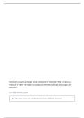 CHEM 141 UNIT 1 QUESTIONS WITH CORRECT ANSWERS