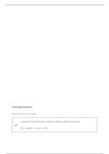 CHEM 141 EXAM 2 QUESTIONS WITH CORRECT ANSWERS