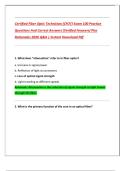 Certified Fiber Optic Technician &lpar;CFOT&rpar; Certification Exam Preparation &ndash; 100 Practice Questions with Verified Answers and Rationales &vert; Fiber Optics Training &vert; 2026 Q&A Study Guide