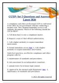 CCEP&colon; Set 2 Questions and Answers  Latest 2026