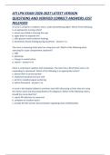 ATI LPN &lpar;Licensed Practical Nurse&rpar; EXAM 2026-2027 LATEST VERSION QUESTIONS AND VERIFIED CORRECT ANSWERS JUST RELEASED &period;pdf