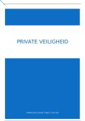 private veiligheid 2025-2026