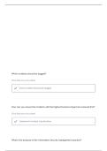D336 BUSINESS OF IT APPLICATIONS PRACTICE TEST 1 QUESTIONS WITH CORRECT ANSWERS