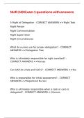 NUR 240 Exam 1 questions with answers&period;