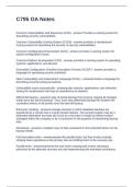C795 OA Notes Questions and Answers