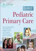Test Bank For Burns&rsquo; Pediatric Primary Care 7th Edition by Dawn Lee Garzon Maaks&comma; Nancy Barber Starr&comma; Margaret A&period; Brady&comma; Nan M&period; Gaylord&comma; Martha Driessnack & Karen G&period; Duderstadt ISBN 9780323581967 Chapters&lpar;1 to 43&rpar;