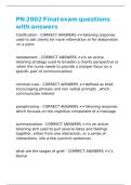 PN 2002 Final exam questions with answers
