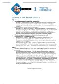 Economics Textbook Solutions&colon; Pearson Canada Chapters 1&ndash;23 &ndash; Review Questions & Answers