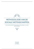 '25-'26 Volledige samenvatting handboek 'Kennismaken&colon; methodologie voor sociale wetenschappers' 