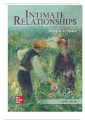Test Bank for Intimate Relationships&comma; 9th Edition by Rowland Miller