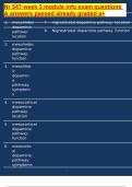 Nr 547 week 3 module info exam questions & answers passed already graded a&plus;