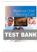 TEST BANK FOR Maternal Child Nursing Care&comma; 7th Edition by Shannon E&period; Perry&comma; Marilyn J&period; Hockenberry&comma; and Deitra Leonard Lowdermilk ISBN&colon; 9780323776714 COMPLETE GUIDE ALL CHAPTERS COVERED 100&percnt; VERIFIED A&plus; GRADE ASSURED &excl;&excl;&excl;&excl;&excl;NEW LATEST UPDATE&excl;&excl;&excl;&excl;&excl;