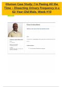i Human Case Study&colon; Urinary Frequency in a 62-Year-Old Male &lpar;Class 6550&rpar; &vert;Latest Updated 2026 &lpar;Graded A&plus;&rpar;