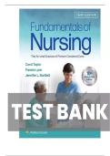 TEST BANK FOR Fundamentals of Nursing&colon; The Art and Science of Person-Centered Care Tenth&comma; North American Edition by Carol R&period; Taylor ISBN&colon; 978-1975168155 COMPLETE GUIDE 100&percnt; VERIFIED A&plus; GRADE ASSURED&excl;&excl;&excl;&excl; NEW LATEST UPDATE&excl;&excl;&excl;&excl;