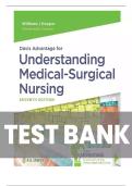 TEST BANK FOR Davis Advantage for Understanding Medical-Surgical Nursing Seventh Edition by Paula D&period; Williams&comma; Linda S&period;&semi; Hopper ISBN&colon; 978-1719644587 COMPLETE GUIDE 100 &percnt; VERIFIED A&plus; GRADE ASSURED&excl;&excl;&excl;NEW LATEST UPDATE&excl;&excl;&excl;&excl;