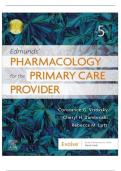 TEST BANK FOR Edmunds' Pharmacology for the Primary Care Provider 5th Edition by Constance G Visovsky &comma; Cheryl H&period; Zambroski&comma; Rebecca M&period; Lutz ISBN&colon; 978-0323661171 COMPLETE GUIDE 100 &percnt; VERIFIED A&plus; GRADE ASSURED&excl;&excl;&excl;&excl;LATEST UPDATE&excl;&excl;&excl;&excl;&excl;