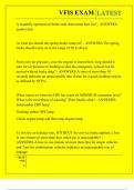 VFIS EXAM QUESTIONS AND ANSWERS 2026