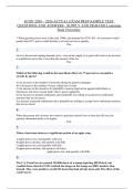 ECON 2030 &ndash; 2026 ACTUAL EXAM PREP SAMPLE TEST QUESTIONS AND ANSWERS - SUPPLY AND DEMAND Louisiana State University