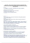 ECON 2030 &ndash; OVER 160 2026 UPDATED SAMPLE TEST QUESTIONS AND ANSWERS ACTUAL EXAM 100&percnt; &lpar;ECONOMIS AND ECON REASONING&rpar; Louisiana State University