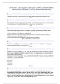 ECON 2030 &ndash; 136 well gathered 2026 update SAMPLE TEST QUESTIONS - PRODUCTION POSSIBILITY MODEL Louisiana State University