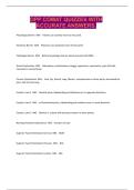 OPP COMAT QUIZZES WITH ACCURATE ANSWERS&period;