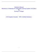 Solutions Manual Mechanics of Materials An Integrated Learning System 3rd Edition By Timothy A&period; Philpot