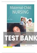 TEST BANK FOR Maternal-Child Nursing&comma; 6th Edition by Emily Slone McKinney ISBN&colon; 9780323697880 COMPLETE GUIDE 100&percnt; VERIFIED A&plus; GRADE ASSURED &excl;&excl;&excl;&excl;&excl;NEW LATEST UPDATE&excl;&excl;&excl;&excl;&excl;&excl;