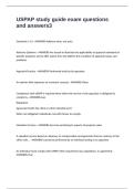 USPAP study guide exam questions and answers