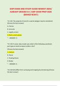 GISP EXAM AND STUDY GUIDE NEWEST 2026&sol;  ALREADY GRADED A&plus;&vert; GISP EXAM PREP 2026  &lpar;BRAND NEW&excl;&excl;&rpar; 