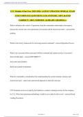 CCC Module 4 Post Test 2025&sol; 2026 Latest Updated 190 Real Exam Questions and Answers Test Bank Study Guide Practice Questions Answer Key with Solution 100&percnt; Verified Already Graded Edition